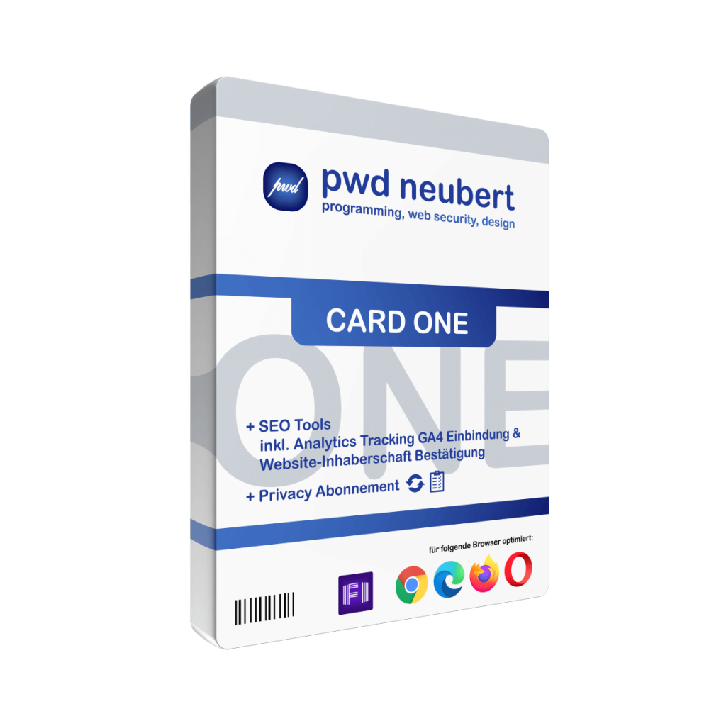 CARD ONE | pwd neubert