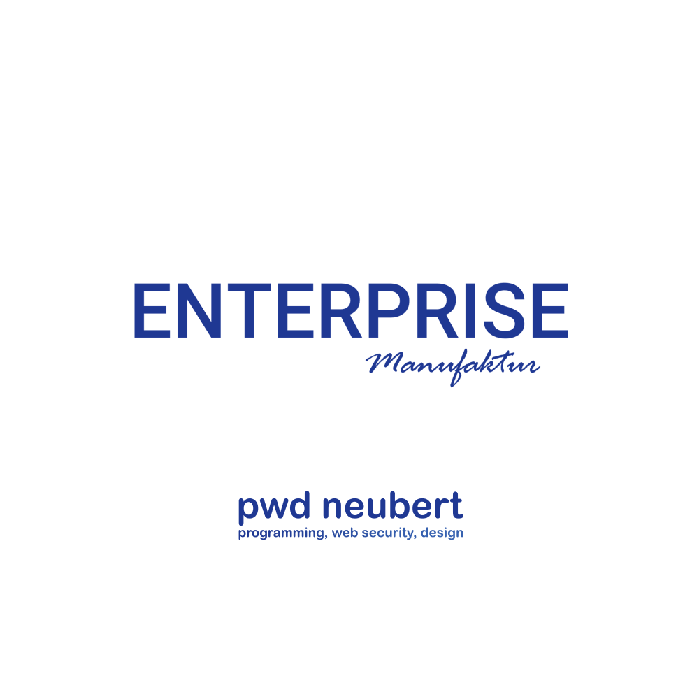 ENTERPRISE | pwd neubert - Manufaktur